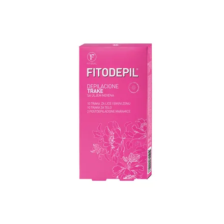 Fitodepil trake za lice i telo 10+10